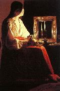 The Penitent Magdalen Georges de La Tour